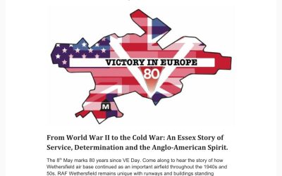 VE day event – Thursday 8 May 7pm